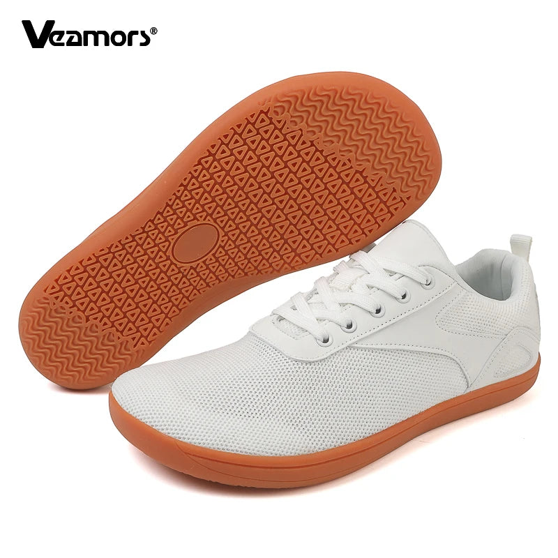 Men Barefoot Shoes Zero Drop Minimalist Running Wide Toe Box Sneaker Tennis Shoe Breathable Wide Width Casual Sneakers For Women