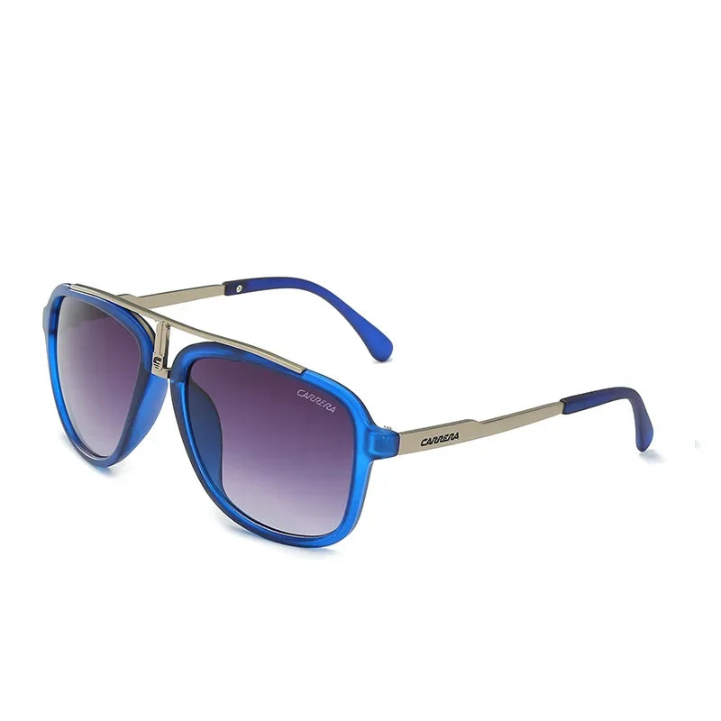 Carrera Retro Sunglasses Vintage for Men and Women Sports Driving Metal Frame UV400 Eyewear pilot Sunglasses for women 167/S