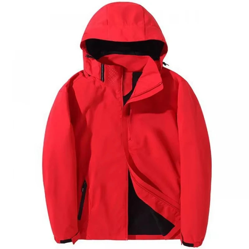 Windproof and Rainproof Thin Charge Coat Men Women Spring Autumn Basic Jacket Waterproof Outerwear Outfits Fashion Clothing New