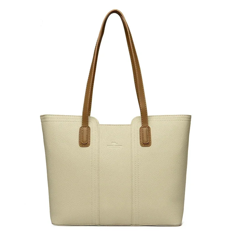 Genuine Brand Women Bags Designer High Quality Soft Leather Large Women 2024 Shoulder Bag Messenger Handbag Shopping Messenger