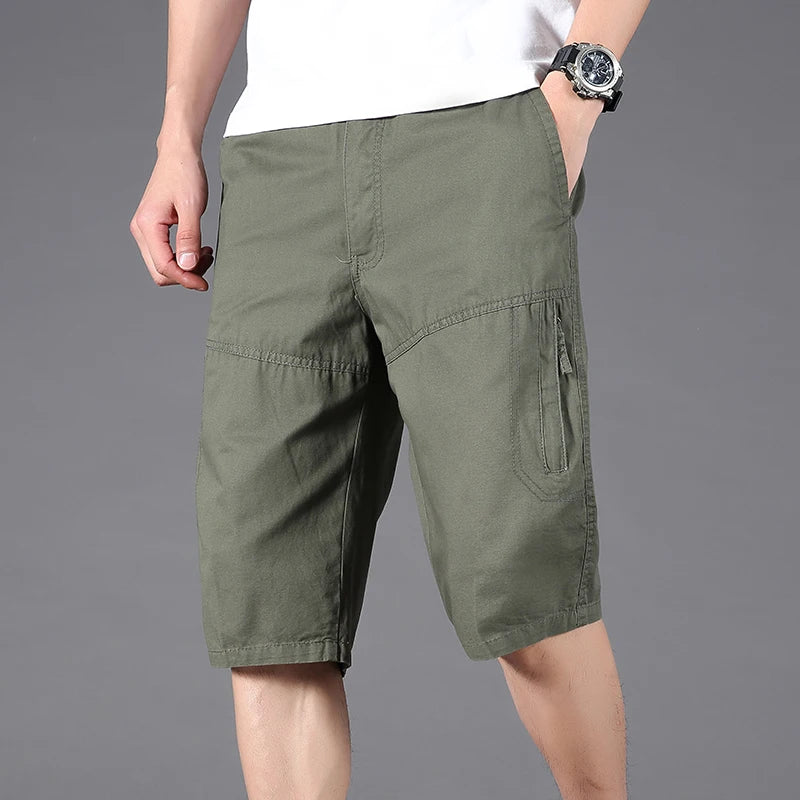 New Summer Casual Shorts Men Cotton Cargo Shorts Running Sportswear Bermuda Shorts Cool Breathable 6XL 5XL Big Size
