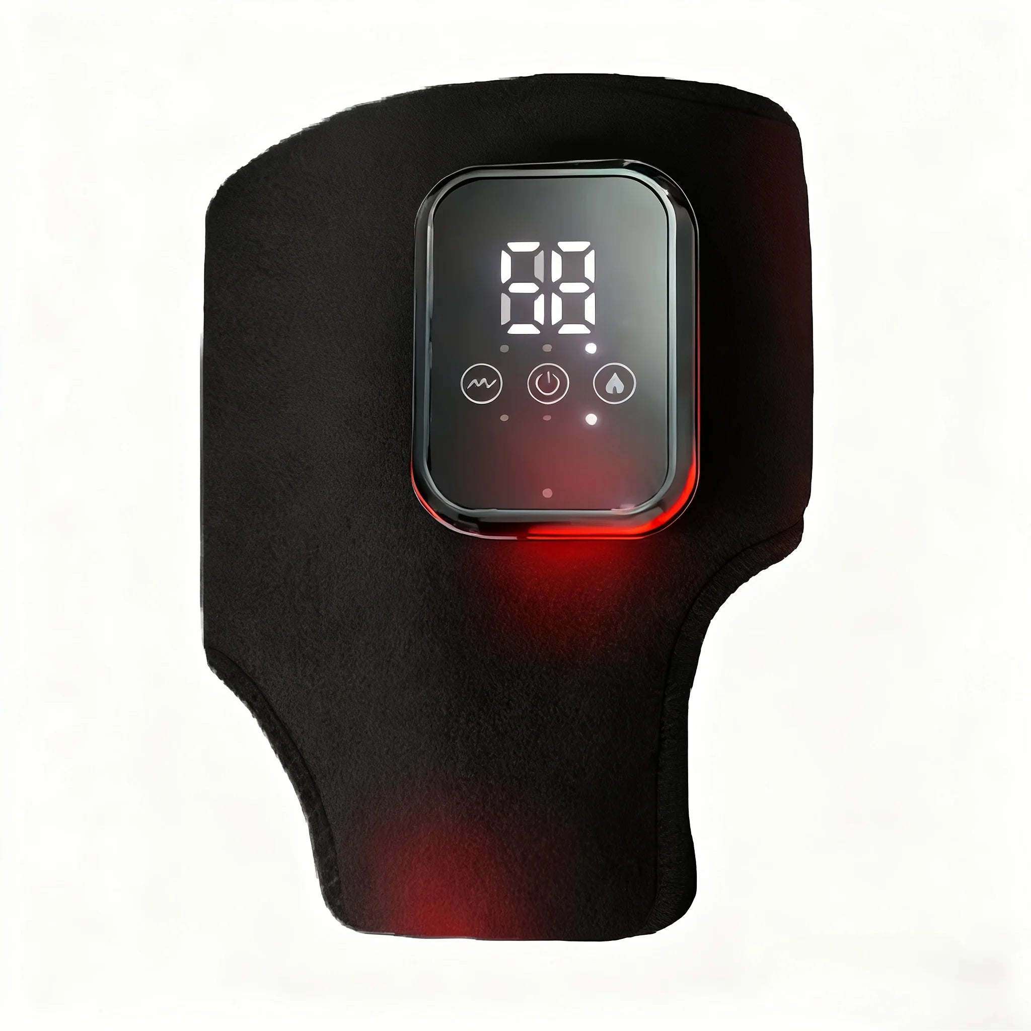Electric foot-warming massager for ankle therapy, with charging function, heating and vibration features, for foot massage.