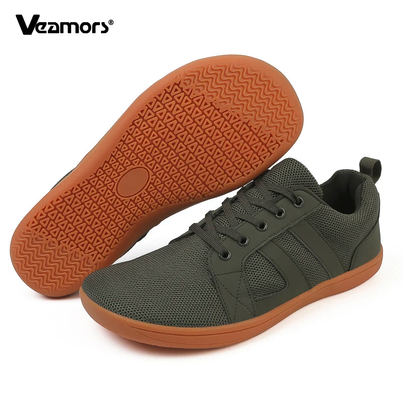 Men Barefoot Shoes Zero Drop Minimalist Running Wide Toe Box Sneaker Tennis Shoe Breathable Wide Width Casual Sneakers For Women