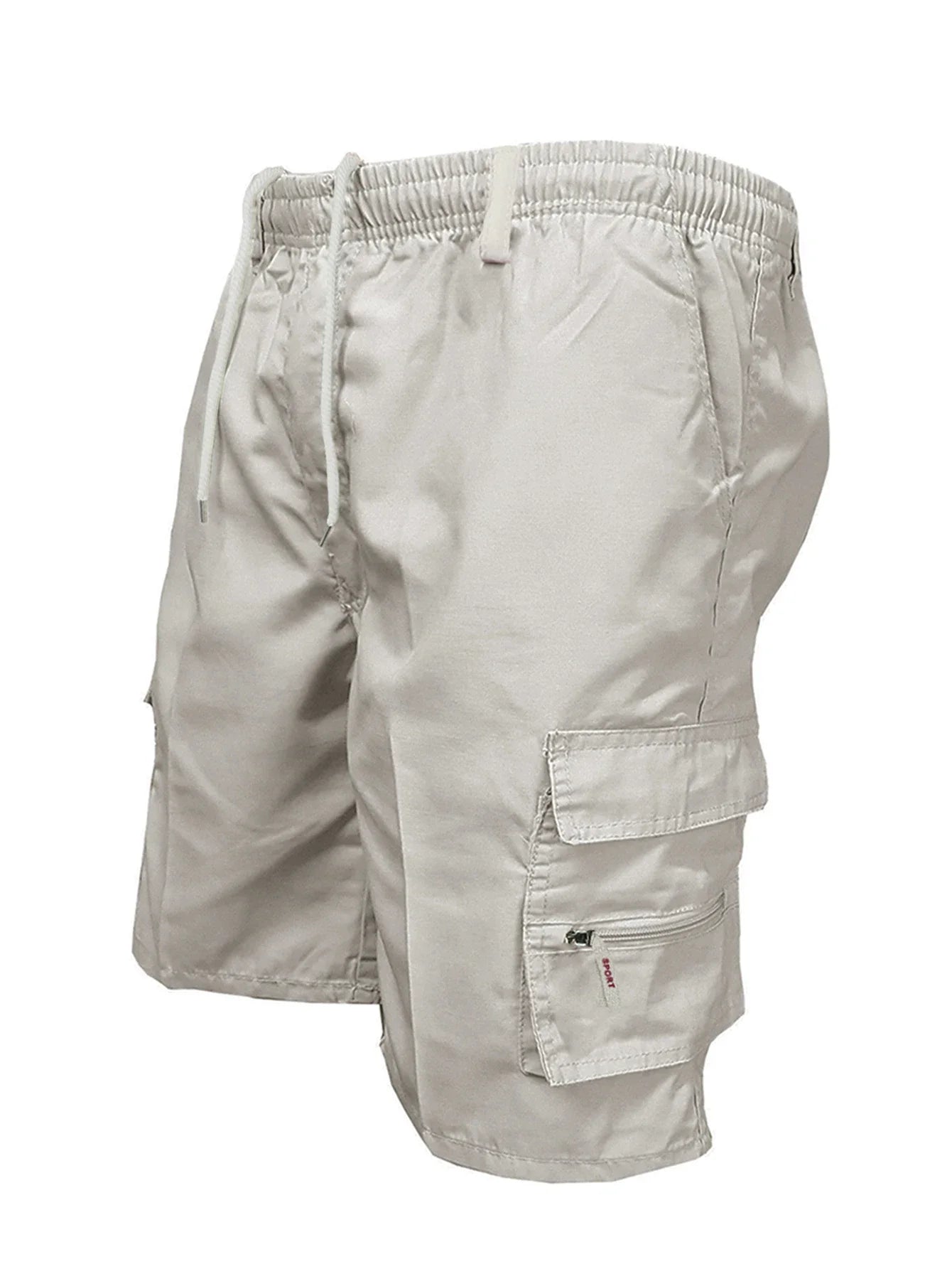 Men's Camouflage Cargo Shorts Casual Loose Work Tooling Shorts Summer Male's Outdoor Multi-pockets Knee Length Short Pants S-3XL