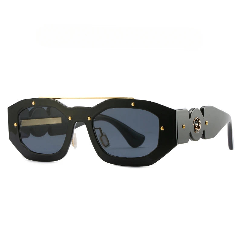 Men and Women Square Sunglasses Vintage Unisex Eyewear Glasses Hot Sale New Arrival Popular Luxury Brand Designer Glasses
